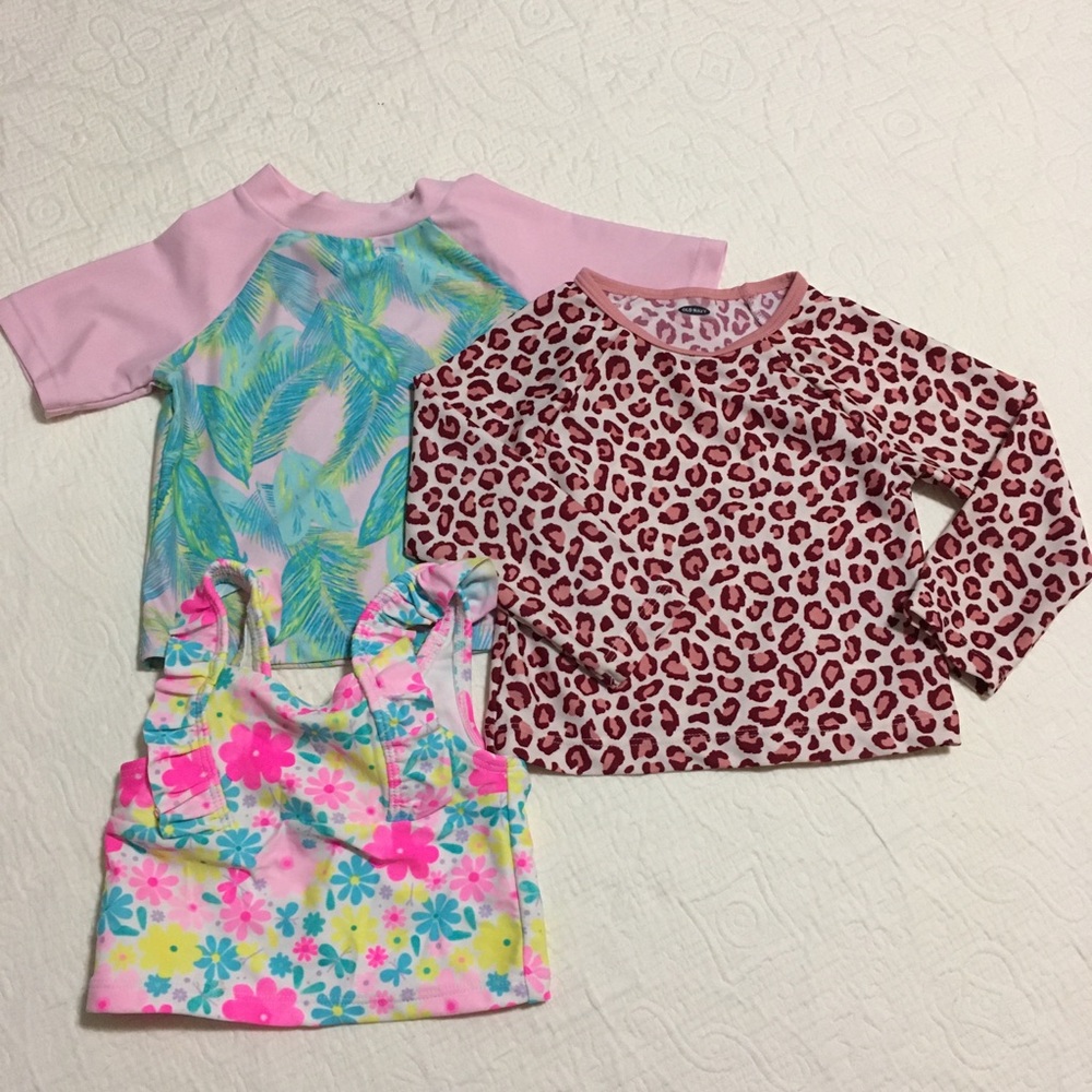 12-18m (4/$20) Assorted Swimwear Tops